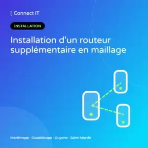 Installation d'un routeur Starlink supplémentaire en maillage Wi-Fi – CONNECT IT, Martinique