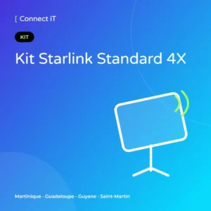 Kit Starlink Standard 4X – CONNECT IT, Martinique